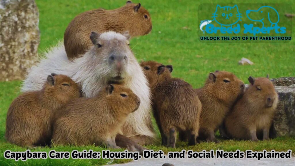 Capybara Care Guide Housing, Diet, and Social Needs