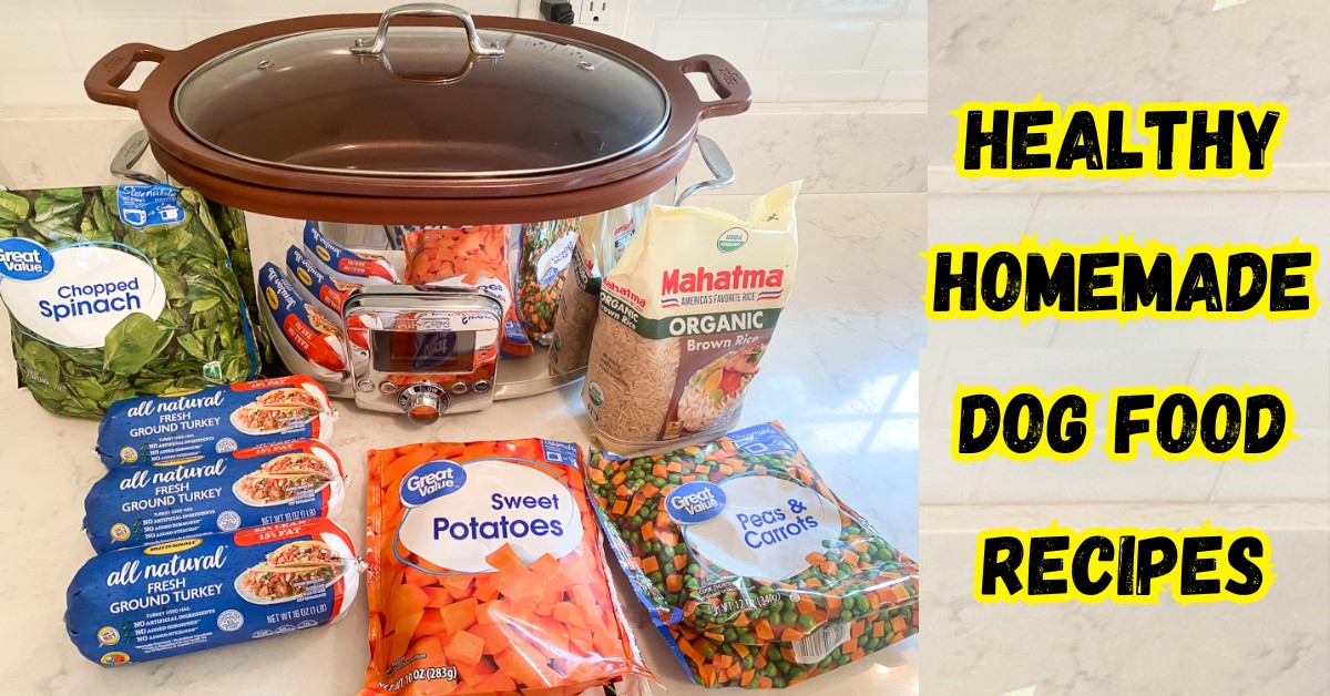 Healthy Homemade Dog Food Recipes