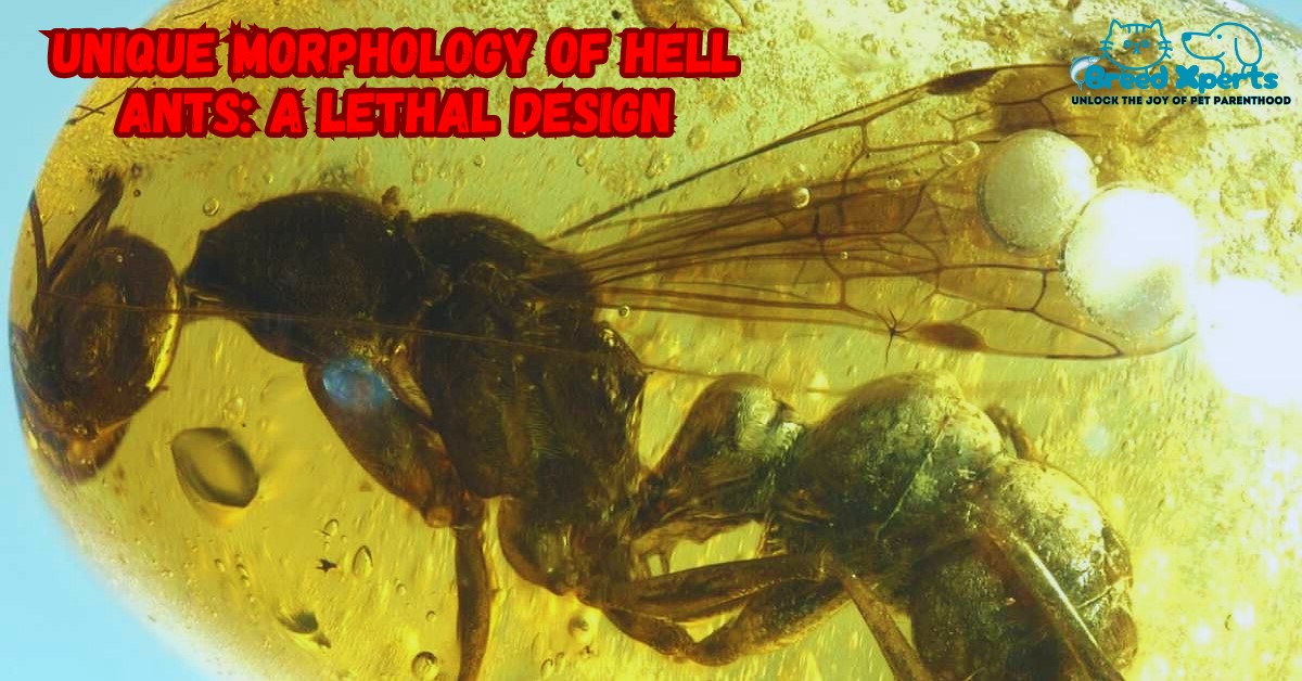 Unique Morphology of Hell Ants A Lethal Design