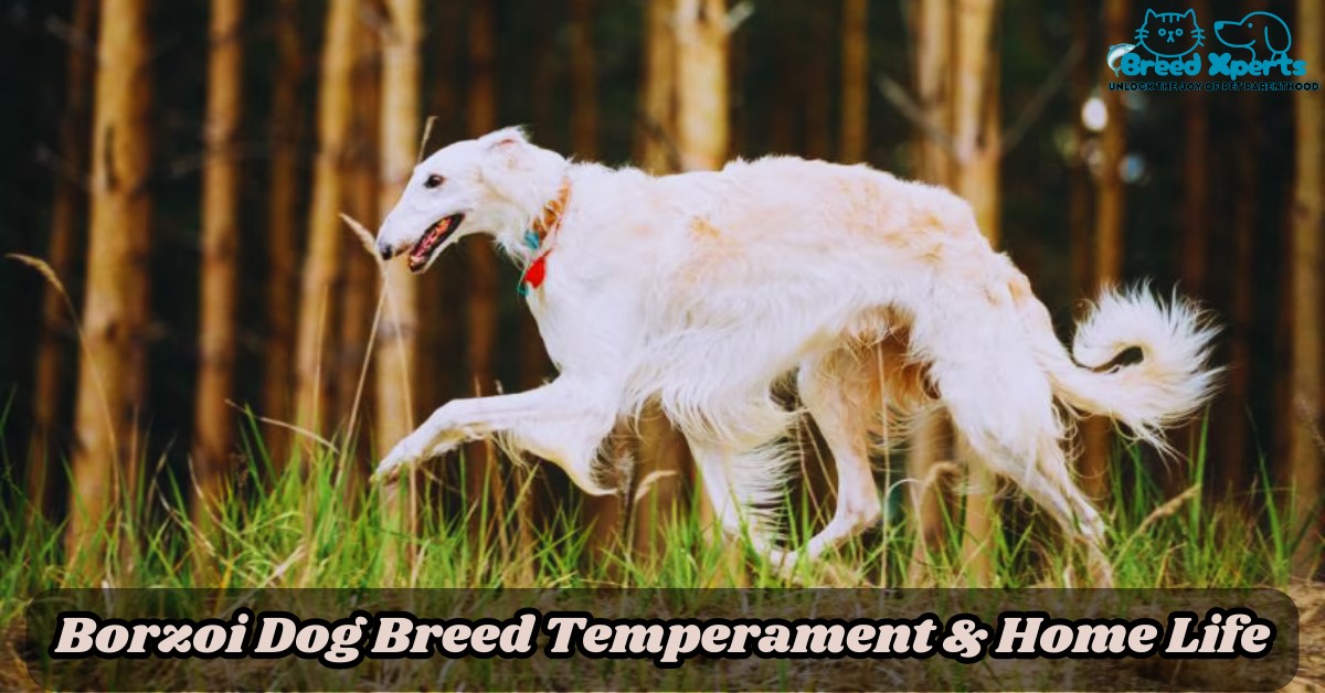 Borzoi Dog Breed Temperament & Home Life