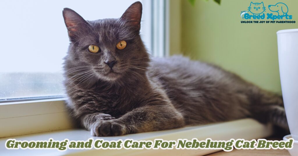 Grooming and Coat Care For Nebelung cat breed